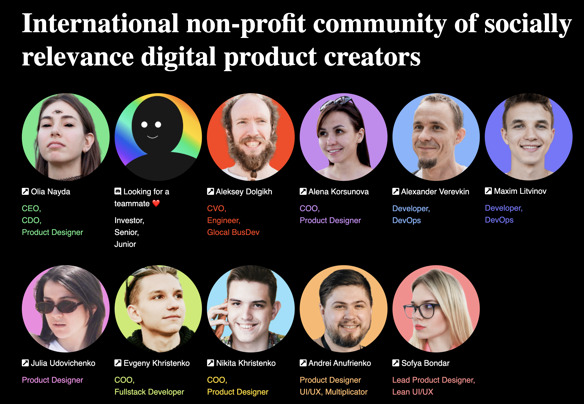 Team of Unicorn Witnesses